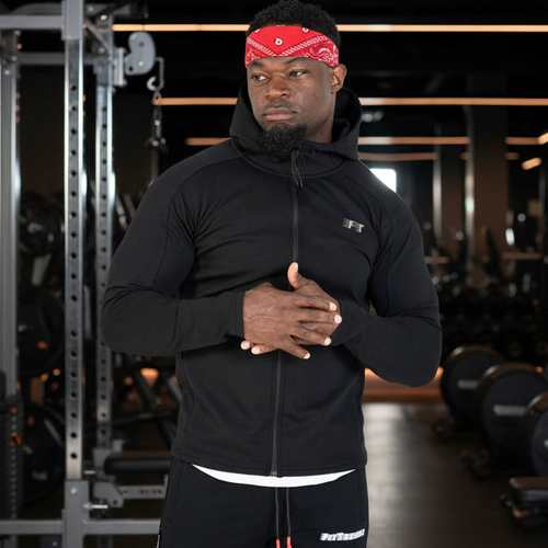 FitTrends Jacket in blue. Premuim heavyweight quality gear